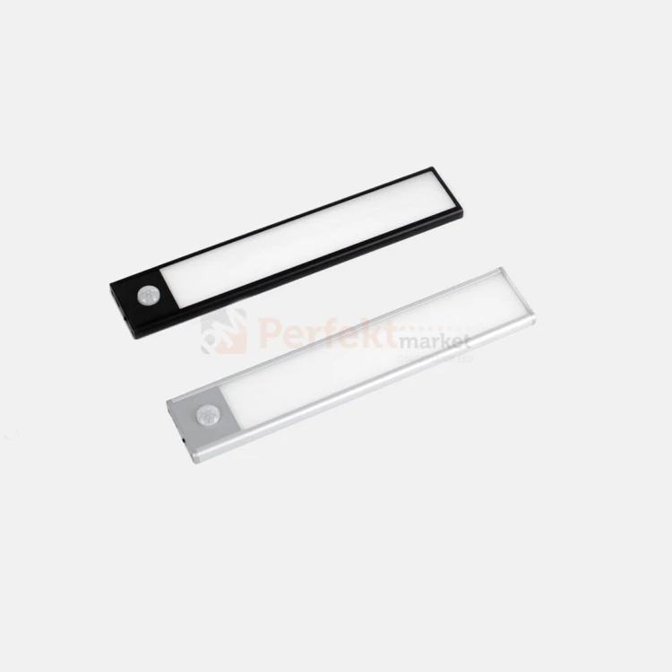 lampa do garderoby na baterię z czujnikiem ruchu ładowania USB 20cm PIR srebrna czarna perfektmarket olsztyn.jpg