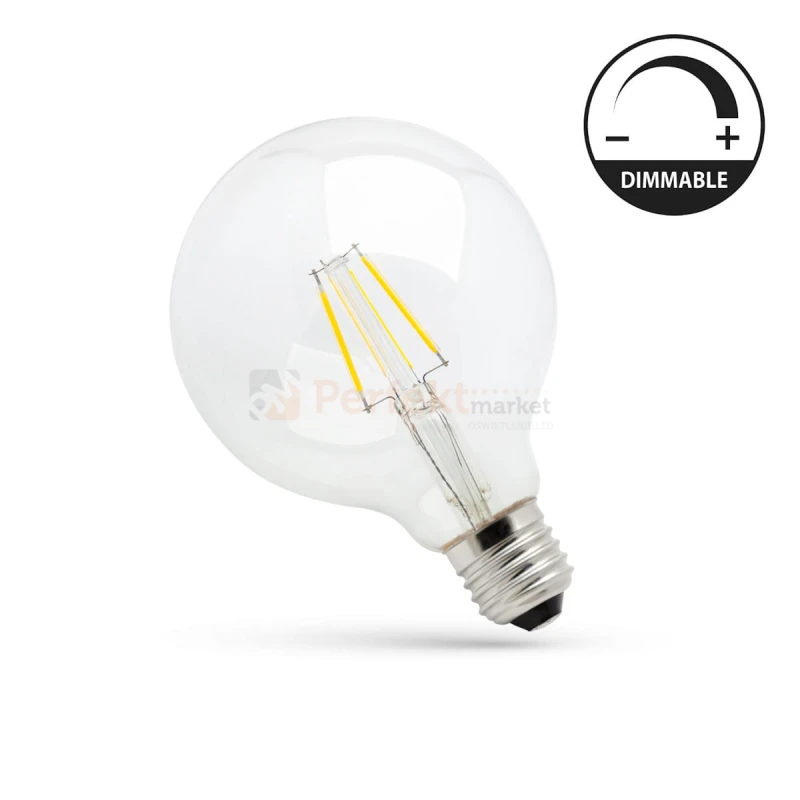 Żarówka LED ściemnialna COG E27 clear G95 duża kula filament.jpg