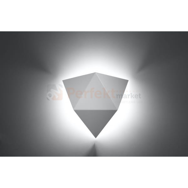 lampa_ścienna kinkiet biała nowoczesna minimalizm perfektmarket design lampa ścienna trójkątny kinkiet LED solido biały perfektmarket SL.0420 sklep_olsztyn