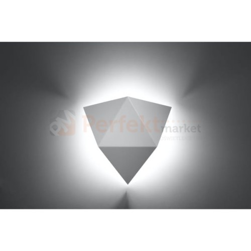 lampa_ścienna kinkiet biała nowoczesna minimalizm perfektmarket design lampa ścienna trójkątny kinkiet LED solido biały perfektmarket SL.0420 sklep_olsztyn