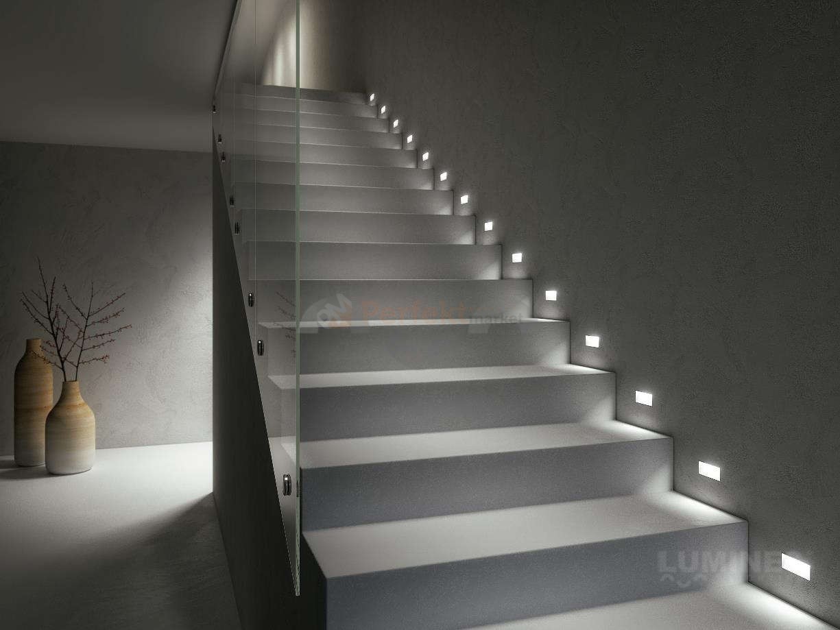 profil aluminiowy meblowy oświetlenie_led led wpuszczany przypodłogowy TIANO biały lakierowany oświetlenie_schodowe anodowany perfektmarket olsztyn