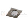 Oprawa meblowa kwadratowa olk-1-d 12V 2W szlif LED oswietlenie perfektmarket
