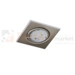 Oprawa meblowa kwadratowa olk-1-d 12V 2W szlif LED oswietlenie perfektmarket
