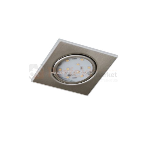 Oprawa meblowa kwadratowa olk-1-d 12V 2W szlif LED oswietlenie perfektmarket
