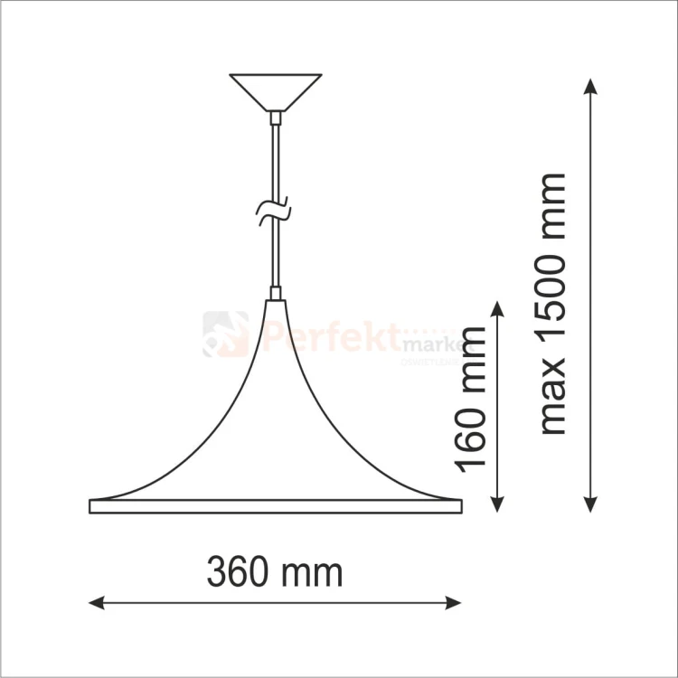 lampa wiszaca MODERN 1A 305442 sklep perfekt market wymiary zlota.JPG