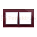 Simon 54 nature ramka podwójna szkło kusząca śliwka fioletowy purpura DRN2/89 perfektmarket