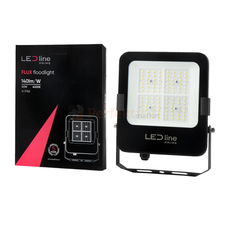 Naświetlacz reflektor LED line PRIME FLUX 50W 4000K IP66 premium perfektmarket 1.webp