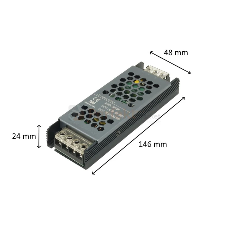 zasilacz instalacyjny pro slim 24V 100W wymiary perfektmarket olsztyn oświetlenie LED.jpg