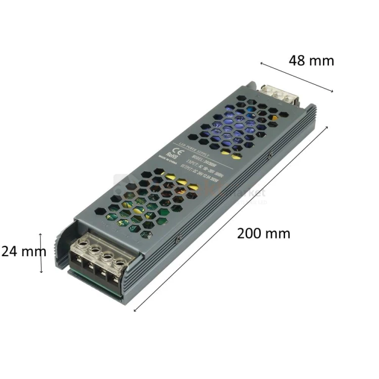 zasilacz led dużej mocy 300W bez wiatraka 24V wymiary perfektmarket olsztyn.jpg