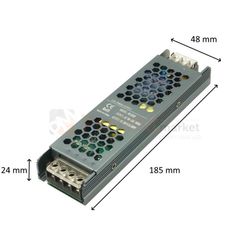 zasilacz instalacyjny pro slim 24V 200W wymiary perfektmarket olsztyn oświetlenie LED.jpg