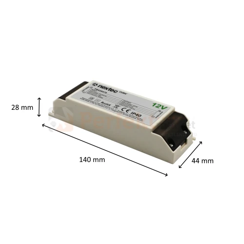 Zasilacz LED CUBIC IP40 montażowy meblowy 12V 6A 72W size PB036479.webp