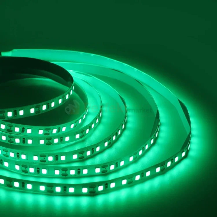 tasma led zielona 120 smd 2835 ip20 12v perfektmakret.webp