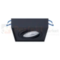 Oprawa sufitowa wpuszczana Nusa Square czarna GU10 ML0046.webp