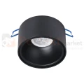 Oprawa sufitowa oczko podtynkowe BALI round Black ML0060 perfektmarket.webp