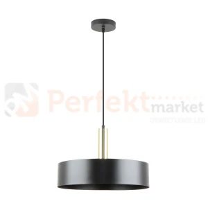 Lampa wisząca LEO A8133XL czarno-złota 40,5cm Zuma Line
