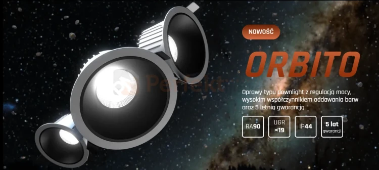 obrito oprawa sufitowa do lazienek na elewacje z regulacja mocy 6-20W nowość perfektmarket.webp