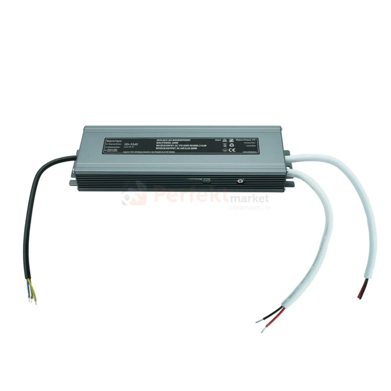 zasilacz hermetyczny LED 200W 24V ip67n metal case perfektmarket olsztyn 1.webp