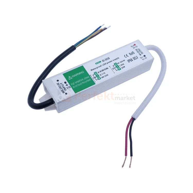 zasilacz hermetyczny led slim mały rozmiar 20W 12V ID-3039 2 perfektmarket.webp