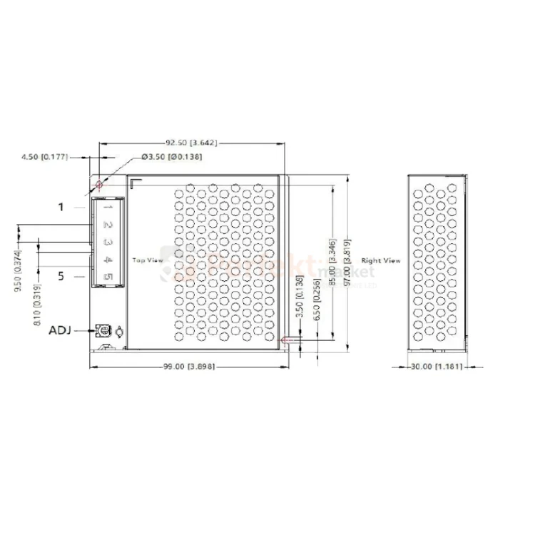 Zasilacz instalacyjny 48V IP20 1.6A MRS-75-48-U-C.webp