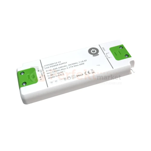 zasilacz 12V meblowy FTPC 50W płaski FTPC50V12-C2.webp