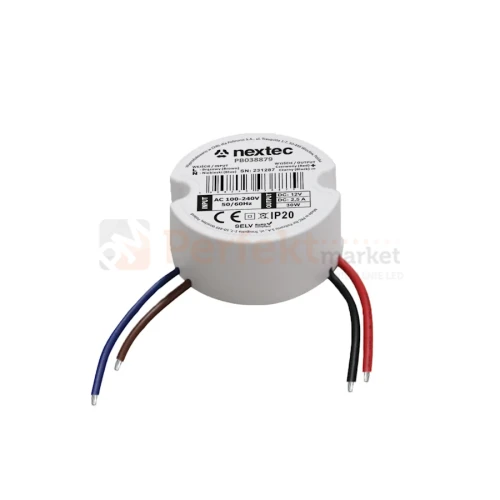 zasilacz dopuszkowy mini ip20 12v 30W nextec perfektmarket.webp