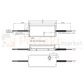 mean well xlg-100 profesjonalny zasilacz led ip67 wymiary perfektmarket.webp