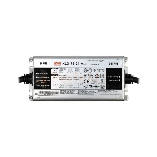 Profesjonalny zasilacz hermetyczny Mean Well XLG-75-24A 12V 74W IP67 perfektmarket.webp