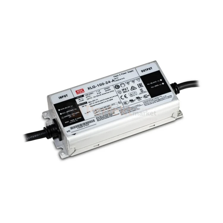 Profesjonalny zasilacz hermetyczny Mean Well XLG-100-24A 24V 96W IP67 perfektmarket.webp