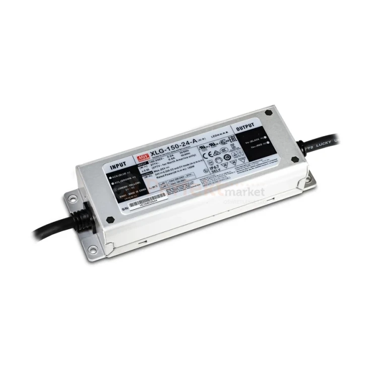 profesjonalny zasilacz led mean well-150w-24v-ip67-xlg-150-24a-perfektmarket-olsztyn.webp