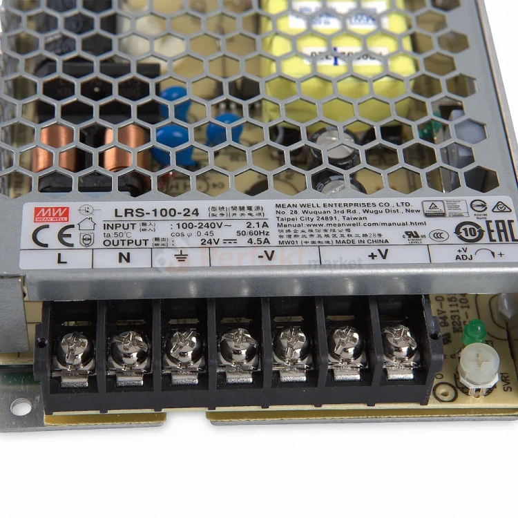 Zasilacz instalacyjny Mean Well LRS-100-24 24V 108W 2 perfektmarket.webp