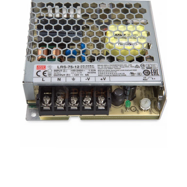 Zasilacz instalacyjny Mean Well LRS-75-12 12V 72W 4 perfektmarket.webp
