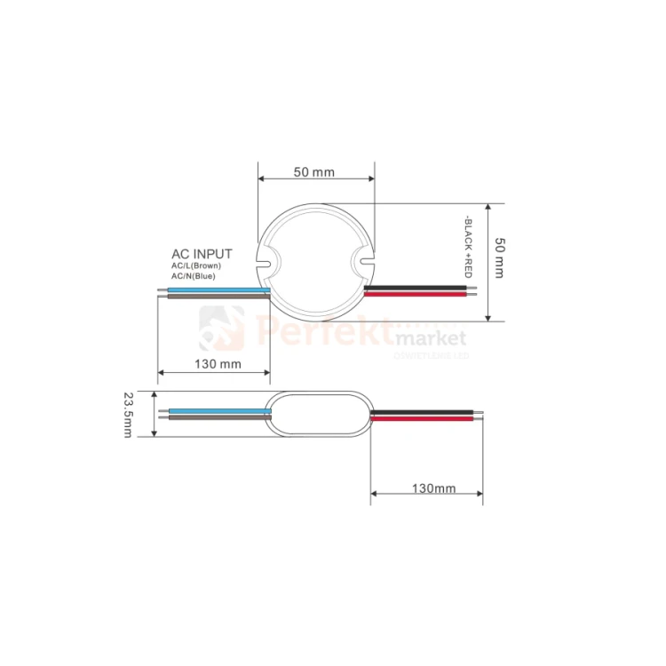 Zasilacz LED 15W 12V 1.25A IP67 mini dopuszkowy PB026500.webp
