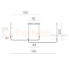 AZ5446 Mario 2 lampa wisząca smart Azzardo CCT size perfektmarket olsztyn.webp