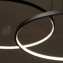 Lampa wisząca LED koła ringi CIRCOLO LED SH-60-45-30 czarna 3000K Nowodvorski 10817 aranz 2 perfektmarket olsztyn.webp