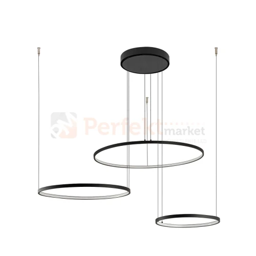Lampa wisząca LED koła ringi CIRCOLO LED SH-60-45-30 czarna 3000K Nowodvorski 10817 1 perfektmarket olsztyn.webp