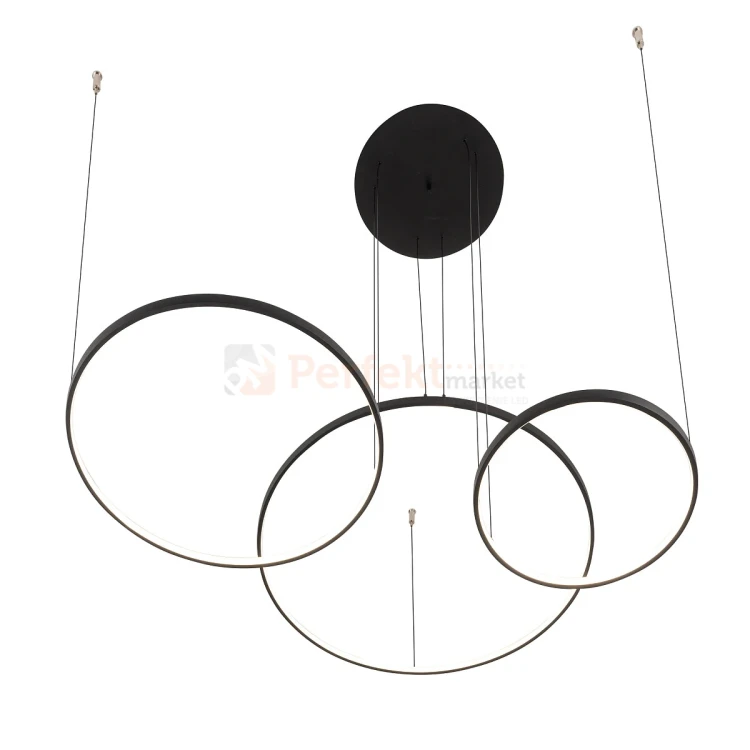 Lampa wisząca LED koła ringi CIRCOLO LED SH-60-45-30 czarna 3000K Nowodvorski 10817 2 perfektmarket olsztyn.webp