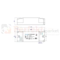 zasilacz LED do taśm ledowych meblowy IP20 12V 2A 24W  tech perfektmarket.webp