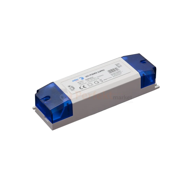 zasilacz LED do taśm ledowych meblowy IP20 12V 3A 36W tech perfektmarket.webp