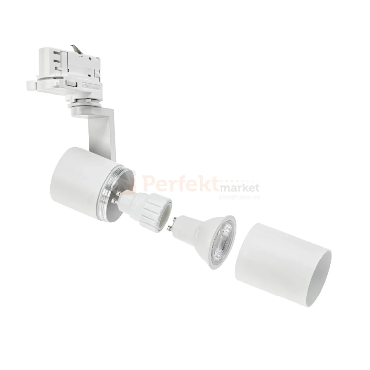 SLIP003008 oprawa na szynoprzewód 3f biała regulowana madara II mini perfektmarket 3.webp