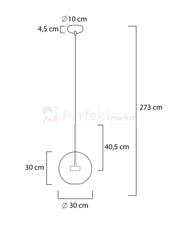 Capri-LED-lampa-wiszaca-1-punktowa-zlota-XCP9148-1 1 perfektmarket.webp
