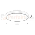 plafon led ściemnialny srebrny z pilotem cct tesia rabalux dimm pilot cct perfektmarket 2.webp