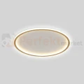 Lampa sufitowa plafon LED ściemnialny złoty CCT z pilotem 50cm Abigali cct pilot dim perfektmarket 2.webp