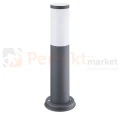 Lampa OSLO Szara stojaca 45 Polux 300942 sklep perfektmarket oprawa ogrodowa stojaca szara okrągła 45cm E27