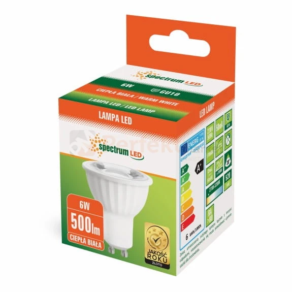 zarowki led gu10 6w spectrum woj14092 woj14093 woj14094 box perfektmarket.png