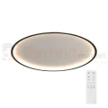 Lampa sufitowa plafon LED ściemnialny czarny CCT z pilotem 50cm Abigali cct pilot dim perfektmarket 1.webp