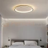 Lampa sufitowa plafon LED ściemnialny czarny CCT z pilotem 50cm Abigali cct pilot dim perfektmarket 2.webp