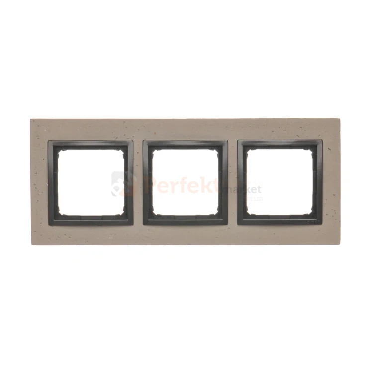 DRN3 93 Ramka 3-krotna betonowa, Funda mente.webp