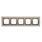 DRN5 93 Ramka 5-krotna betonowa, Funda mente.webp