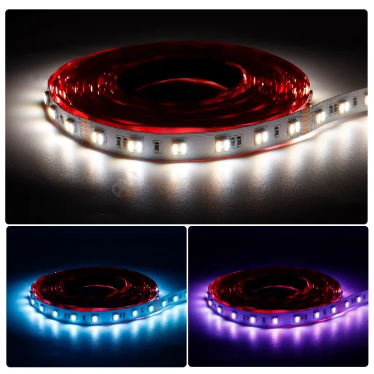Taśma LED RGB+CCT 5w1 60 SMD 5050 14,4 W-m 24V profesjonalna lighting 2.webp