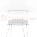 Lampa wisząca LED Smart LOBINERO-Z CCT biała pilot  aplikacja perfektmarket olsztyn 1.webp